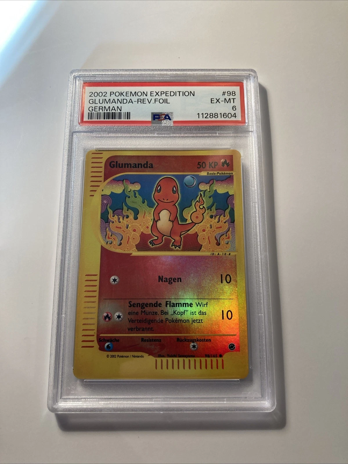 98 Reverse Holo PSA 6 Ex -Mint Deutsch Pokemon