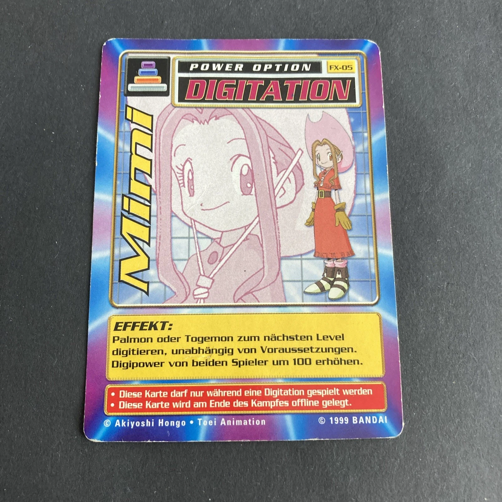 FX-05 Digimon 1999 Bandai Fox Kids Promo CD Promo