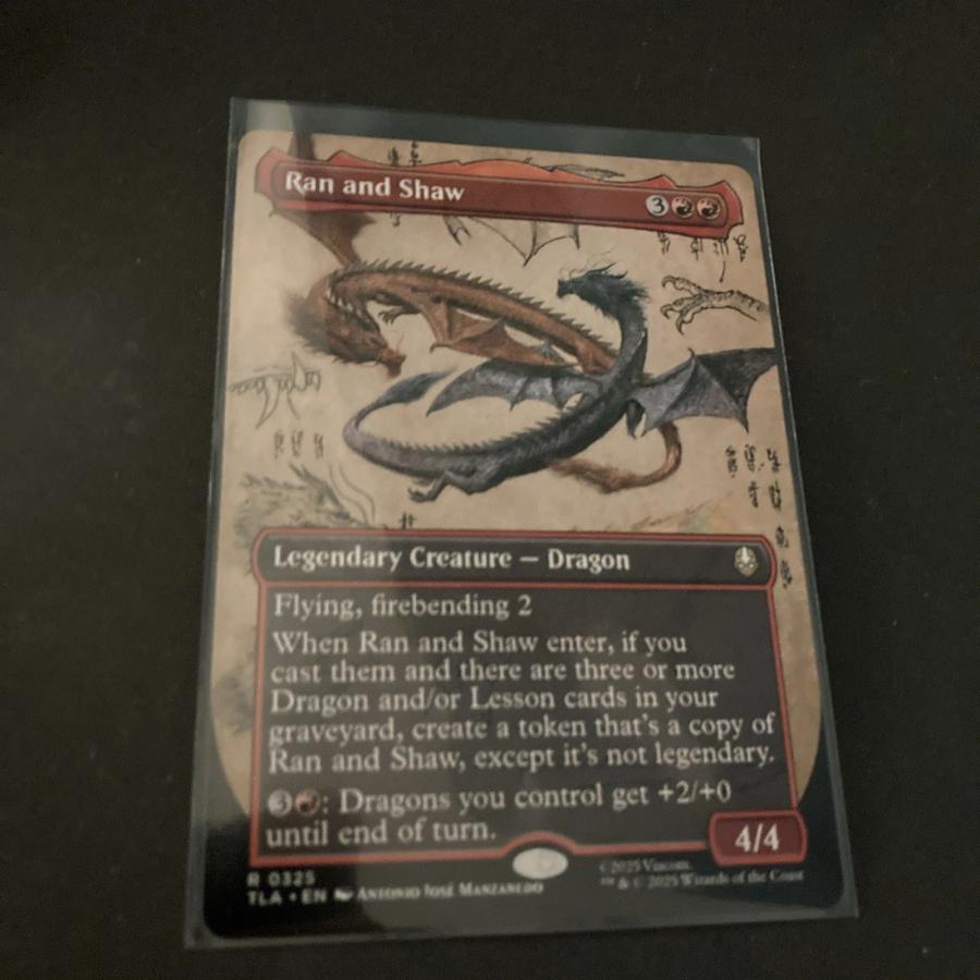 MTG - Avatar TLA - Ran and Shaw *Borderless* R 0325